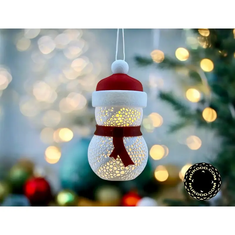 雪だるまライト